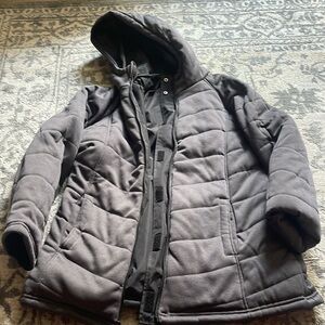 Cb jacket, reversible black/grey, size medium
